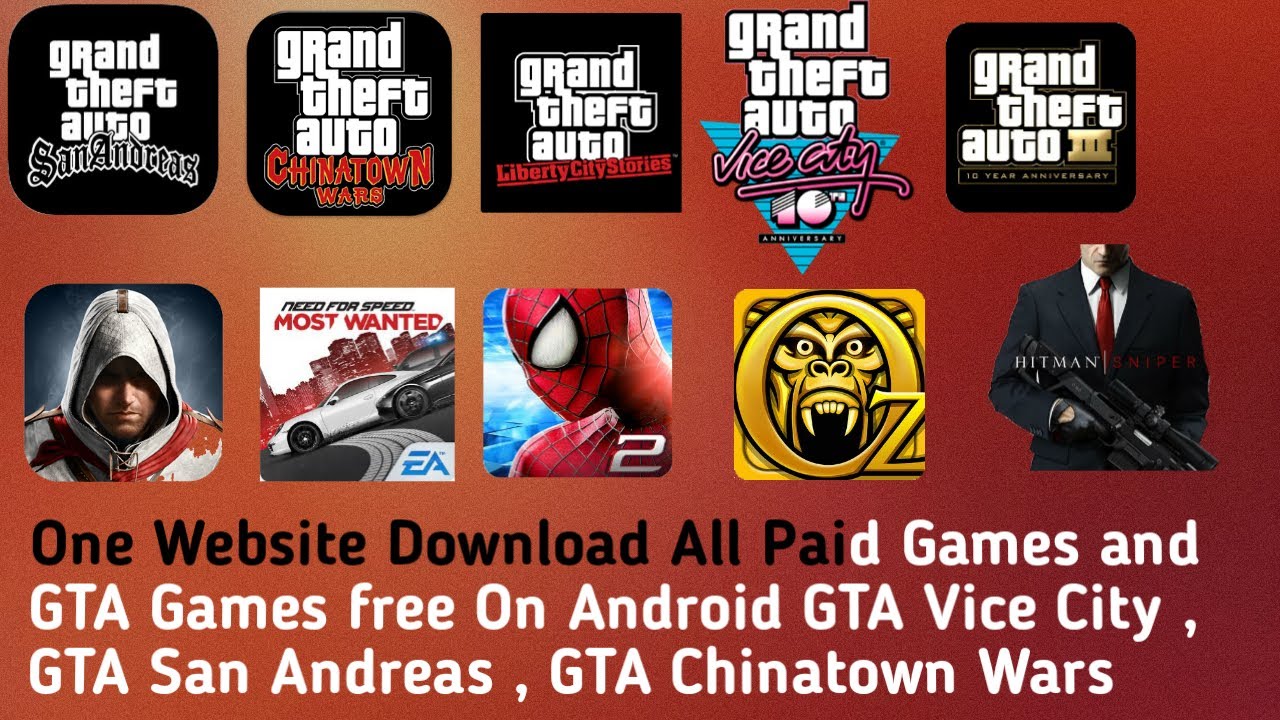 gta all games free download for mobile